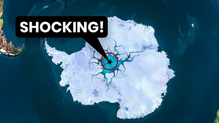 Ze controleerden de gegevens van de satelliet en waren sprakeloos. Het gaat om Antarctica